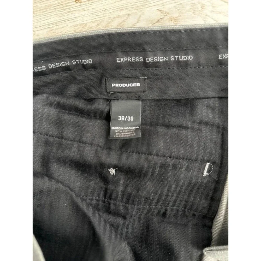 Express pin stripe suit pants